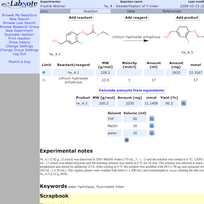 Experimental details